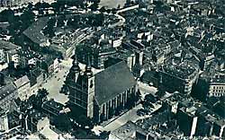 Die Jacobikirche in der Jacobstraße um 1930