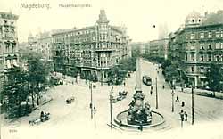 Der Hasselbachplatz um die Jahrhundertwende