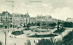 Der Kaiser-Wilhelm-Platz zur Jahrhundertwende