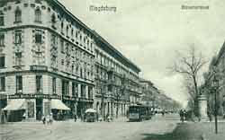 Die Kaiserstraße um 1908