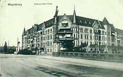 Der Askanische Platz um 1915