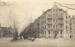 Die Königstraße / Ecke Krökentor um 1905